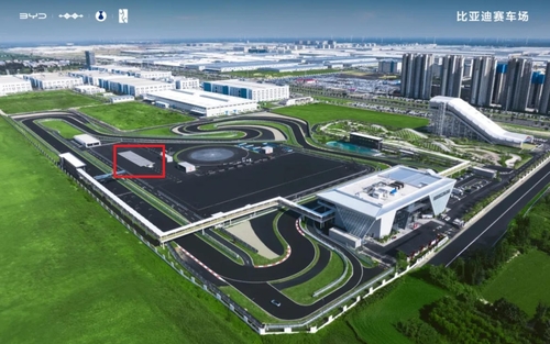 najnowsza sprawa firmy na temat The Wheel Identifier of Hengliang Tech Installed at BYD All-Terrain Racing Center